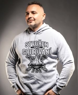 Stvořen pro grilování, V1, černý tisk