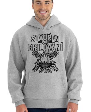 Stvořen pro grilování, V1, černý tisk