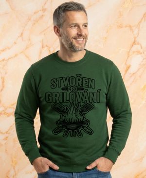 Stvořen pro grilování, V1, černý tisk