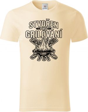 Stvořen pro grilování, V1, černý tisk