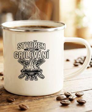 Stvořen pro grilování, V1, černý tisk