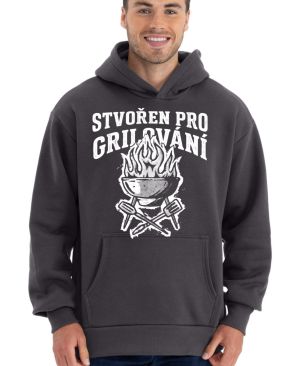 Stvořen pro grilování, V2, bílý tisk