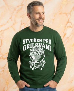 Stvořen pro grilování, V2, bílý tisk