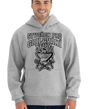 Stvořen pro grilování, V2, černý tisk