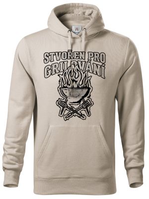 Stvořen pro grilování, V2, černý tisk