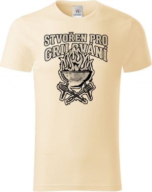 Stvořen pro grilování, V2, černý tisk