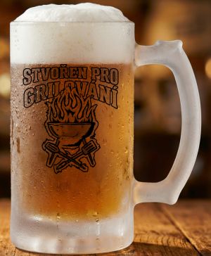 Stvořen pro grilování, V2, černý tisk