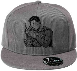 Super hulič, černý potisk