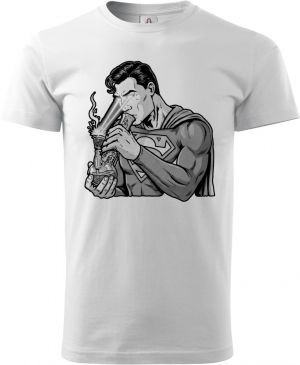 Super hulič, černý potisk