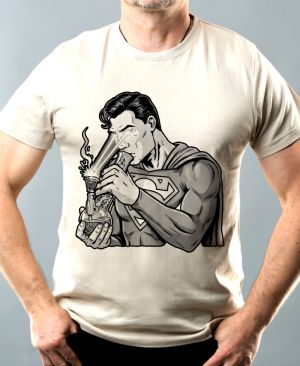 Super hulič, černý potisk