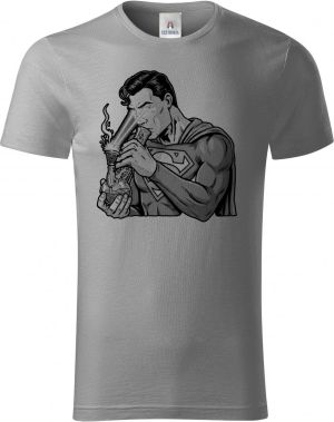 Super hulič, černý potisk