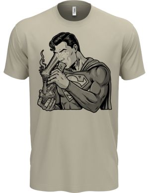 Super hulič, černý potisk