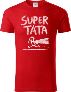 Super táta, bílý potisk