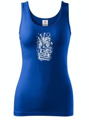 Symfonický stoh, bílý potisk