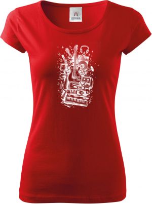 Symfonický stoh, bílý potisk