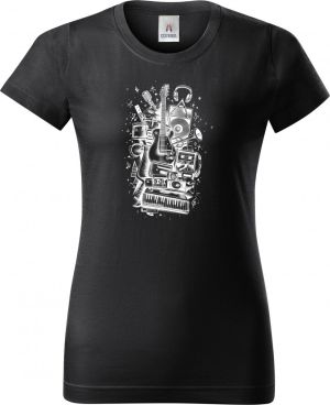 Symfonický stoh, bílý potisk