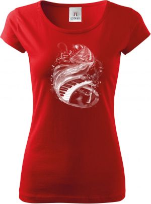 Symfonie zkreslení, bílý potisk