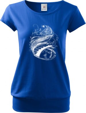 Symfonie zkreslení, bílý potisk