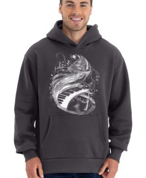 Symfonie zkreslení, bílý potisk