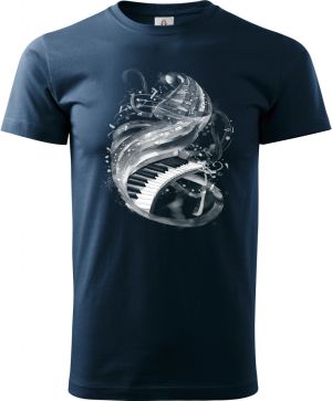 Symfonie zkreslení, bílý potisk