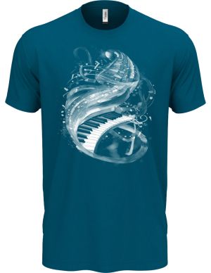 Symfonie zkreslení, bílý potisk