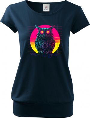 Synthwave sova