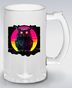 Synthwave sova