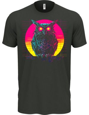 Synthwave sova