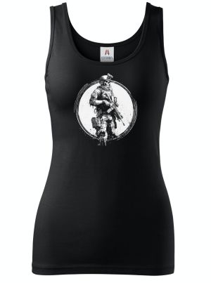 Taktický kostlivec, bílý tisk