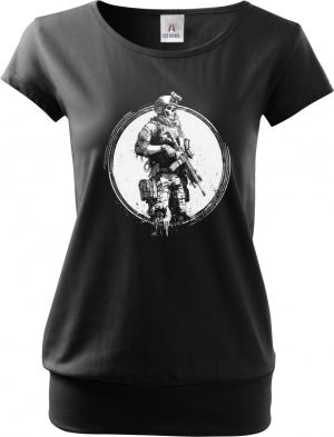 Taktický kostlivec, bílý tisk