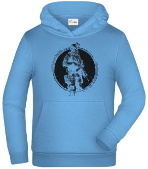 Taktický kostlivec, černý tisk