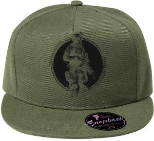 Taktický kostlivec, černý tisk