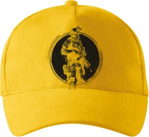 Taktický kostlivec, černý tisk