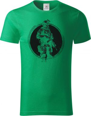 Taktický kostlivec, černý tisk