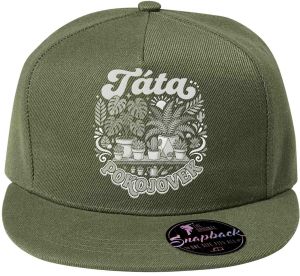 Táta pokojovek, bílý tisk