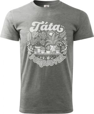 Táta pokojovek, bílý tisk