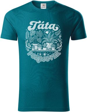 Táta pokojovek, bílý tisk