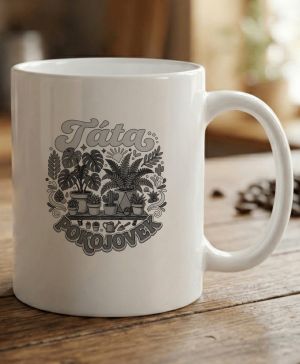 Táta pokojovek, černý tisk