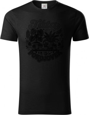 Táta pokojovek, černý tisk