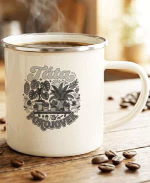 Táta pokojovek, černý tisk