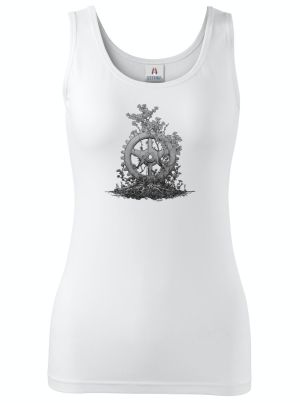 Technika v květu, černý tisk