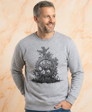 Technika v květu, černý tisk