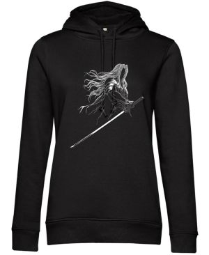 Temný šermíř, bílý tisk