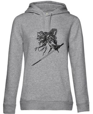 Temný šermíř, černý tisk