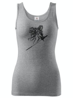 Temný šermíř, černý tisk