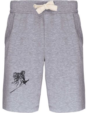 Temný šermíř, černý tisk