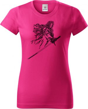 Temný šermíř, černý tisk