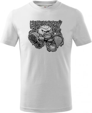 Tenisový drsňák, černý tisk