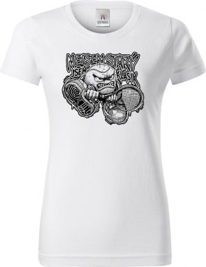 Tenisový drsňák, černý tisk