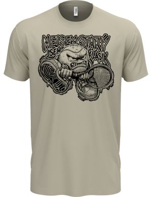 Tenisový drsňák, černý tisk